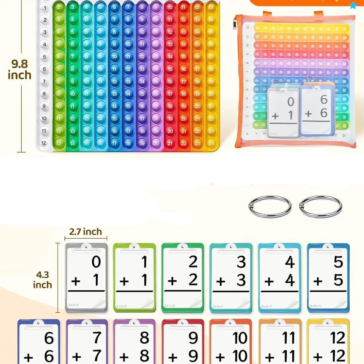 Sainishops™Multiplication And Division Flash Memory Card