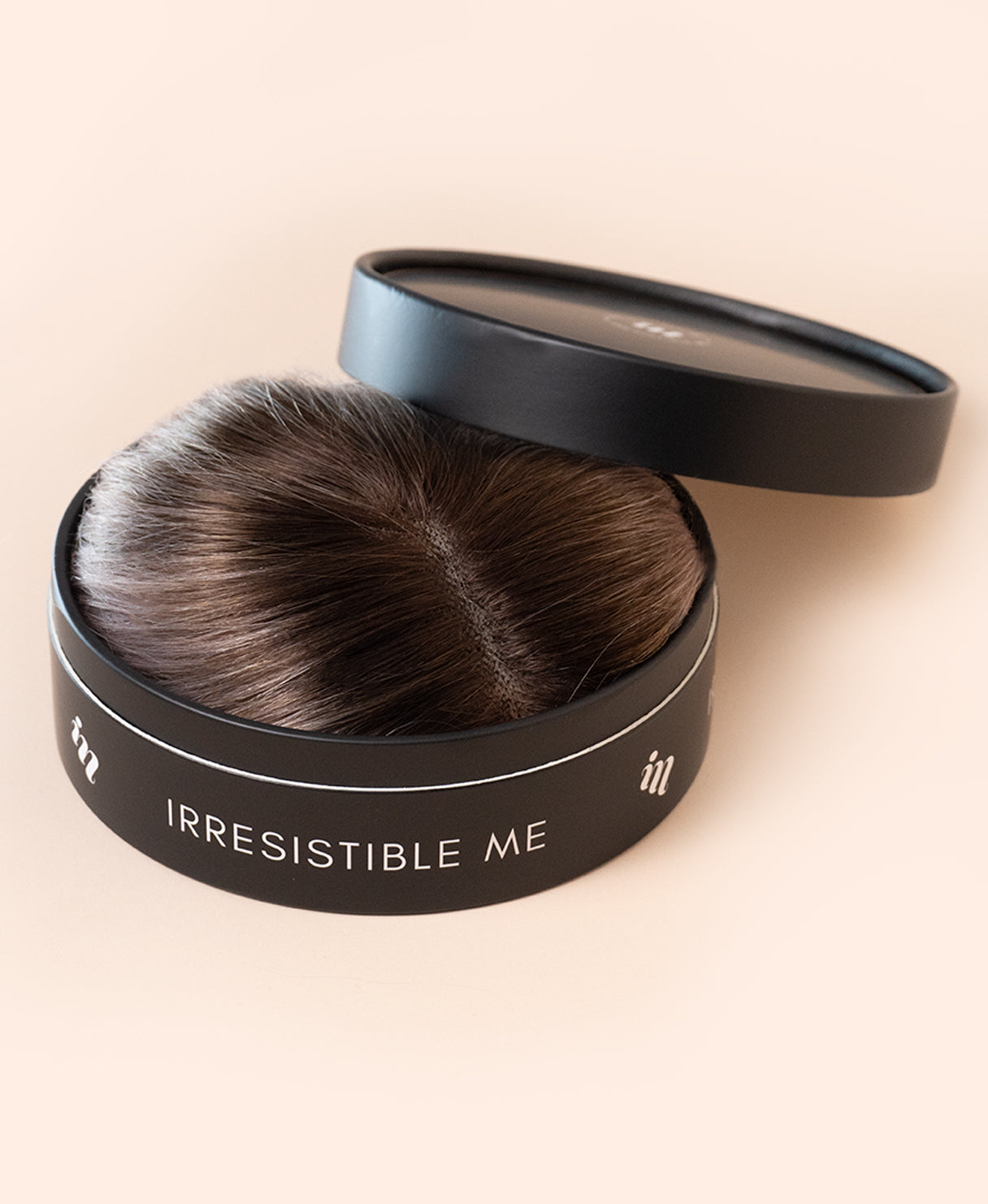 hair topper 12" rooted salt and pepper.