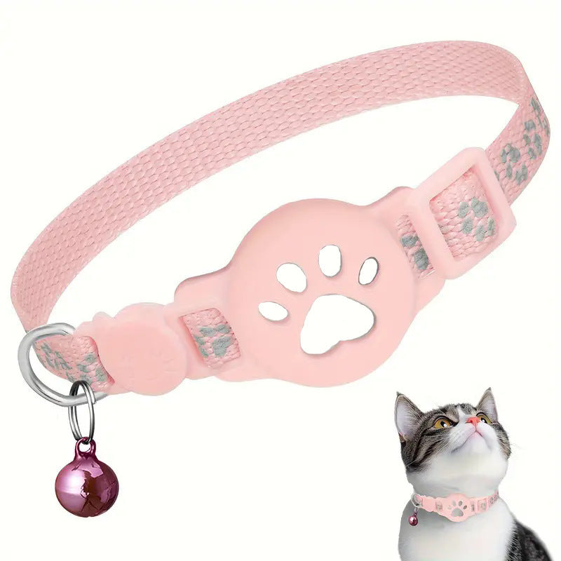 Sainishops™Creative Cartoon Printed Pet Cat Locator Collar