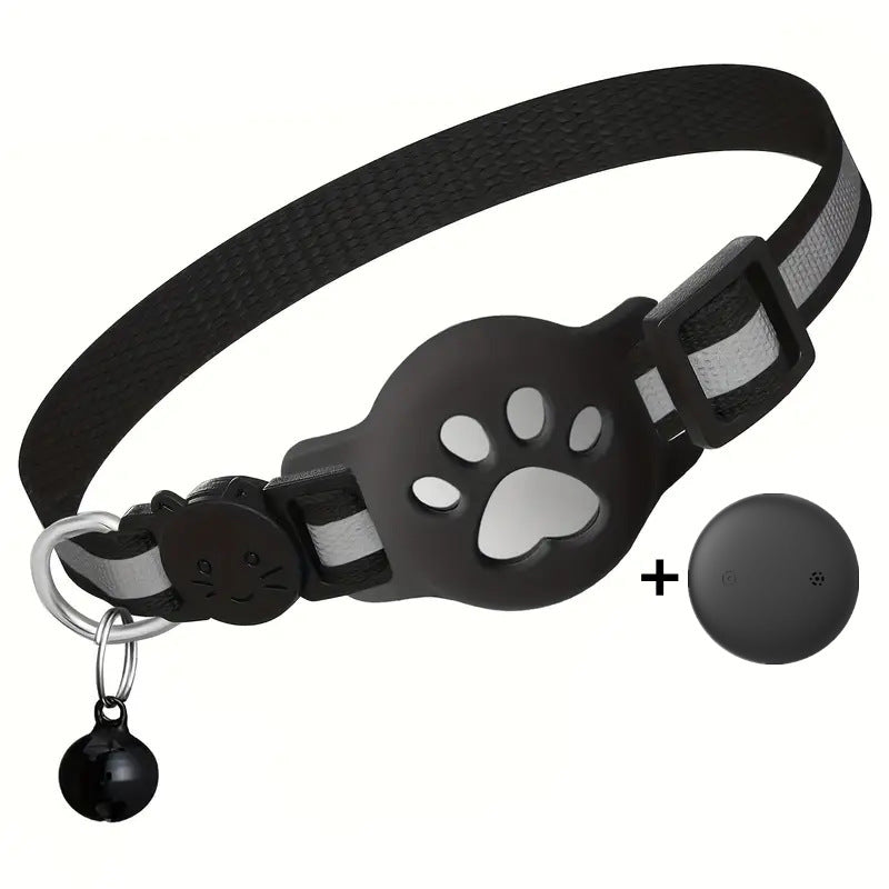 Sainishops™Creative Cartoon Printed Pet Cat Locator Collar