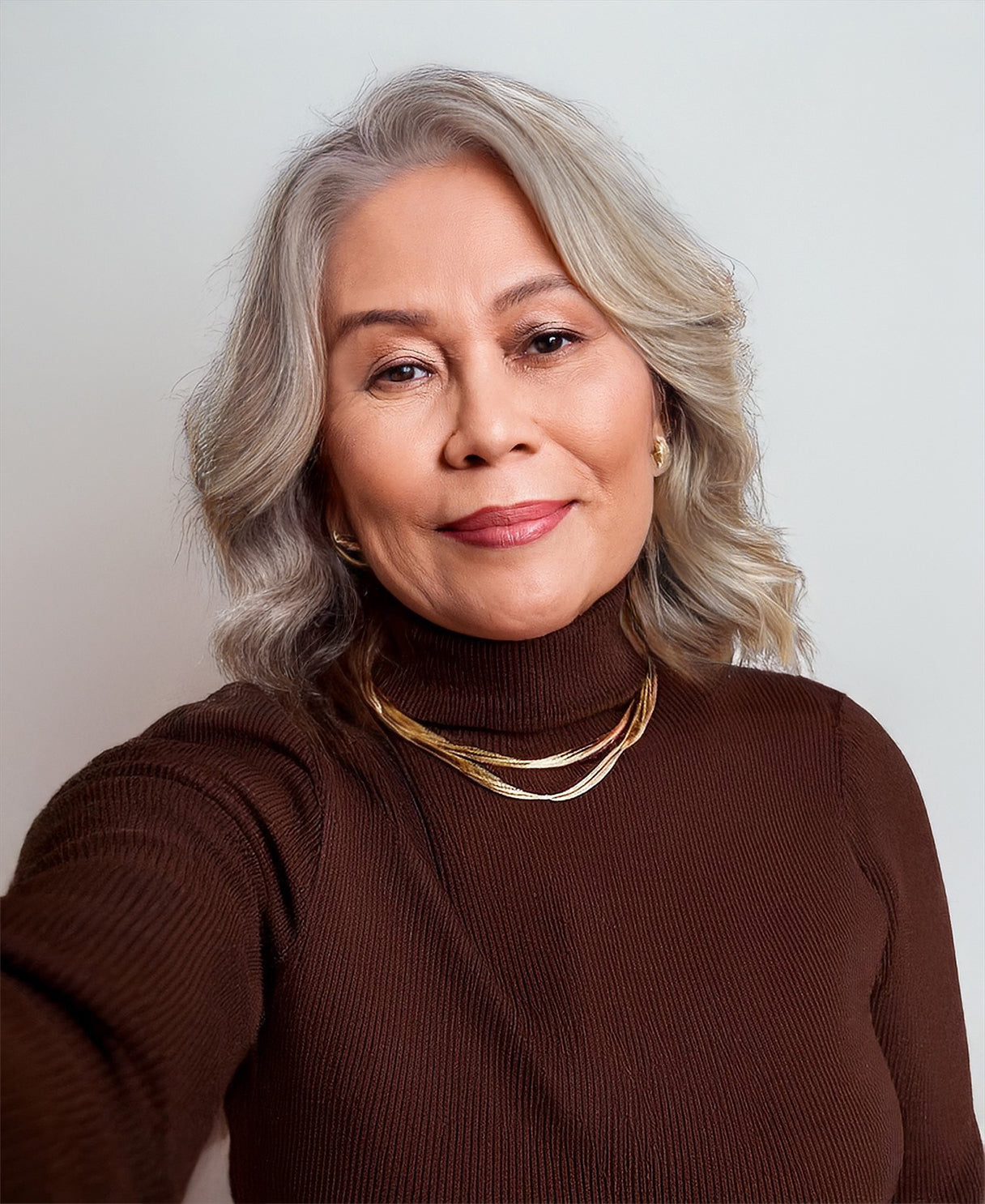 hair topper 12" ash blonde.