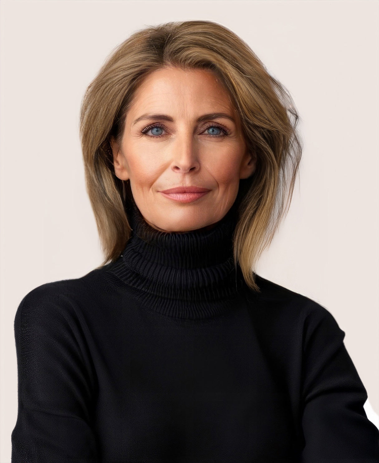 hair topper 12" medium blonde.