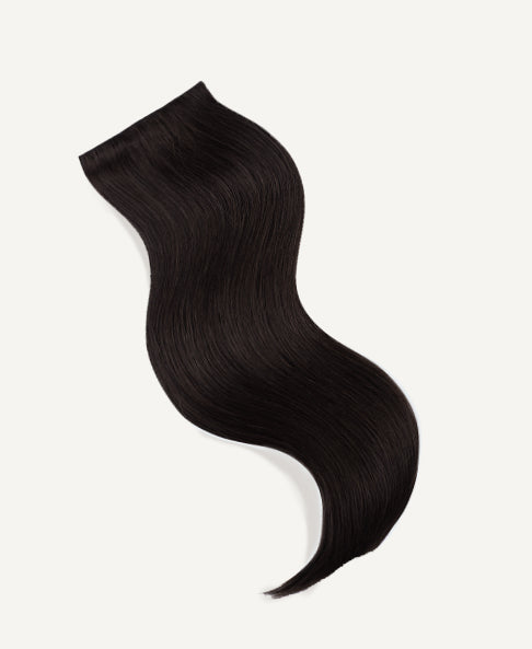 clip-in volumizer dark brown.