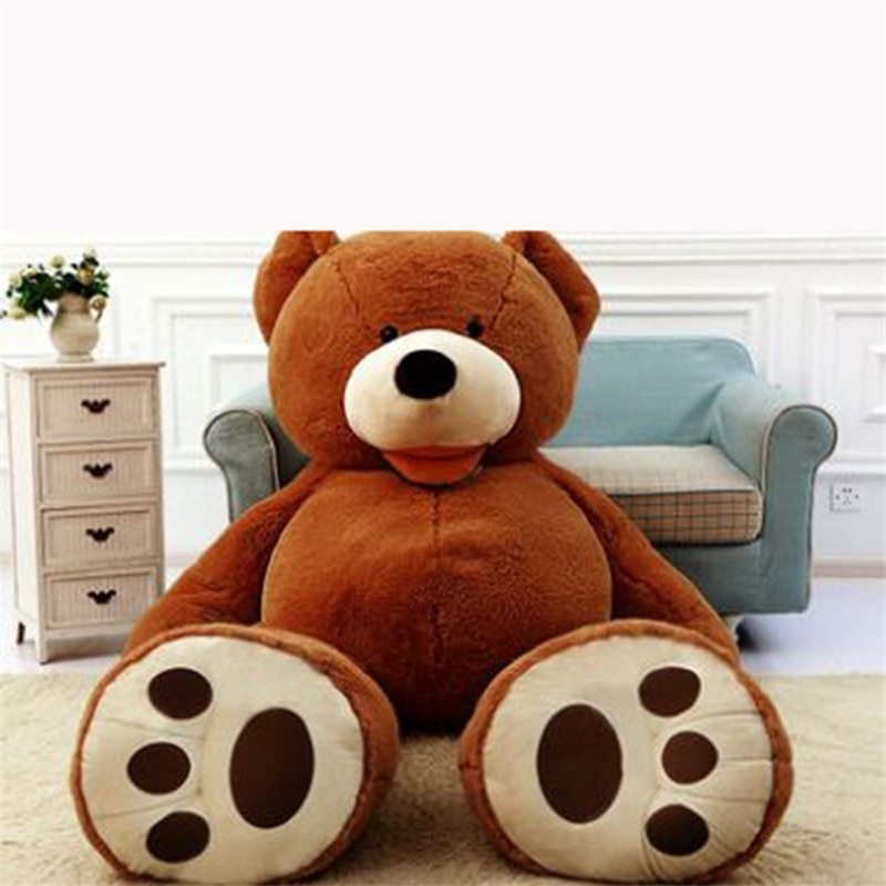 Sainishops™Giant Teddy Bear Plush Toy Huge  Soft Toys  Leather Shell