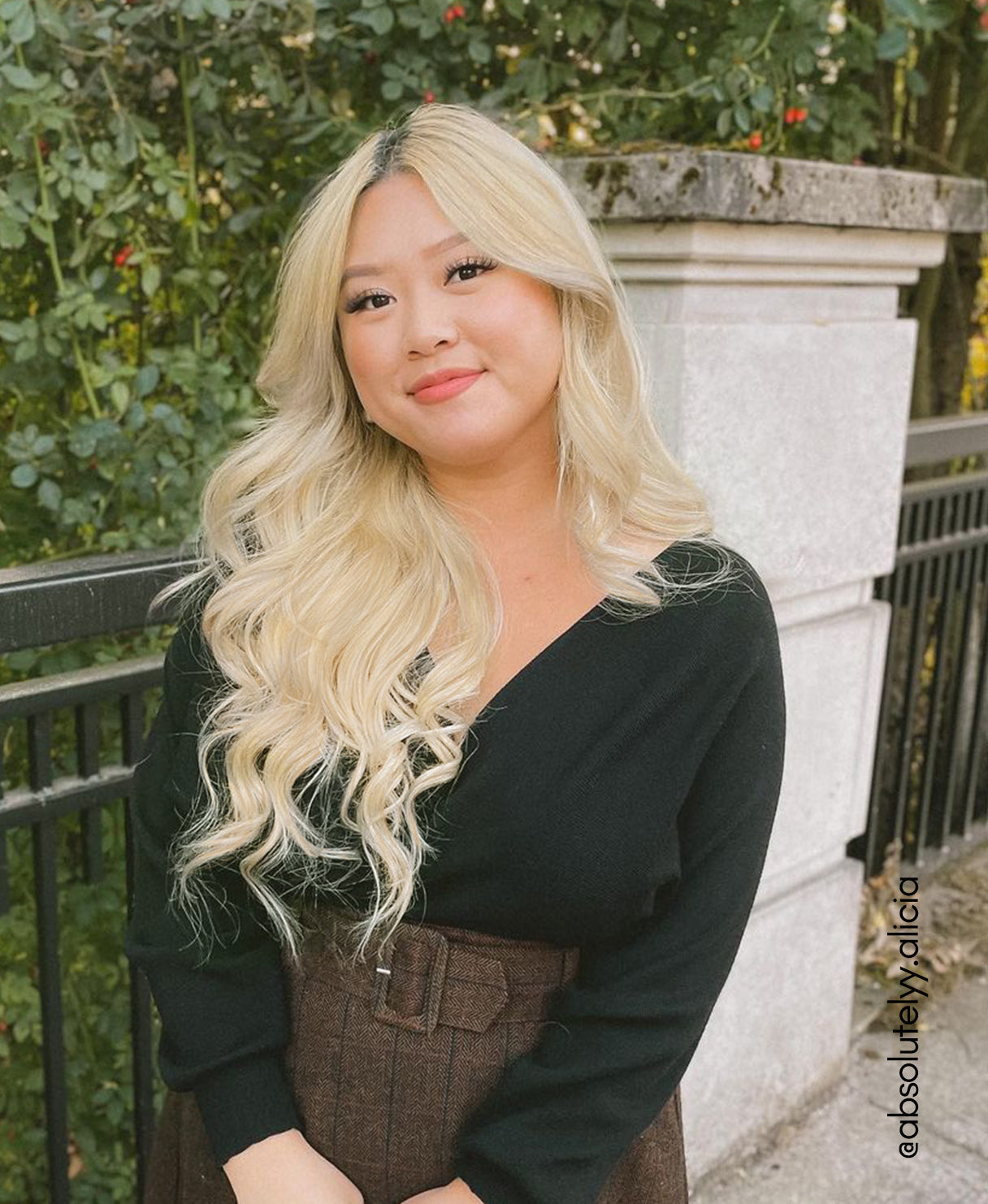 clip-in hair extensions light blonde.