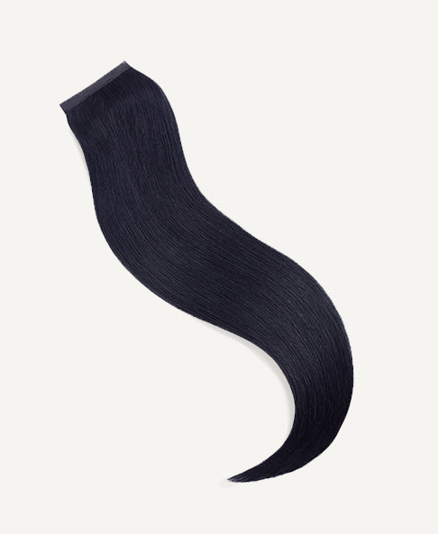 ponytail - jet black.