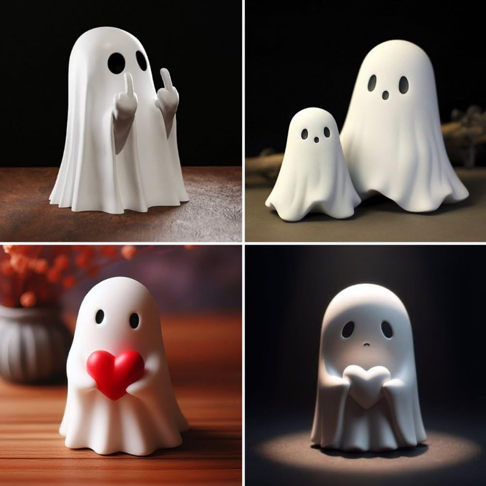 Sainishops™Multi Functional Ghost Statues Cute Ghosts