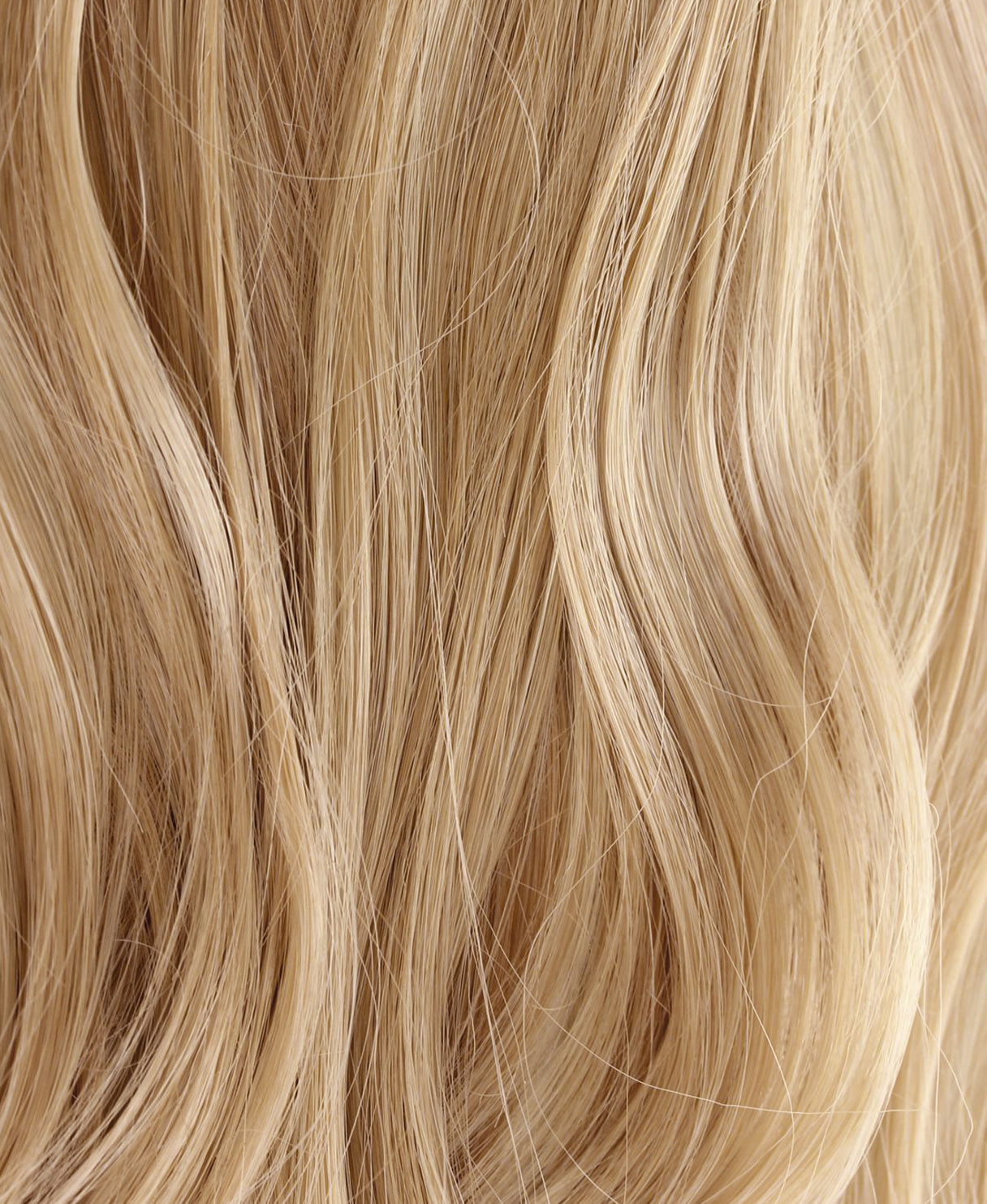 half up/half down #28 honey blonde.