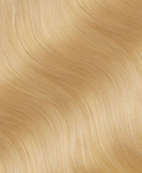 clip-in hair extensions honey blonde.