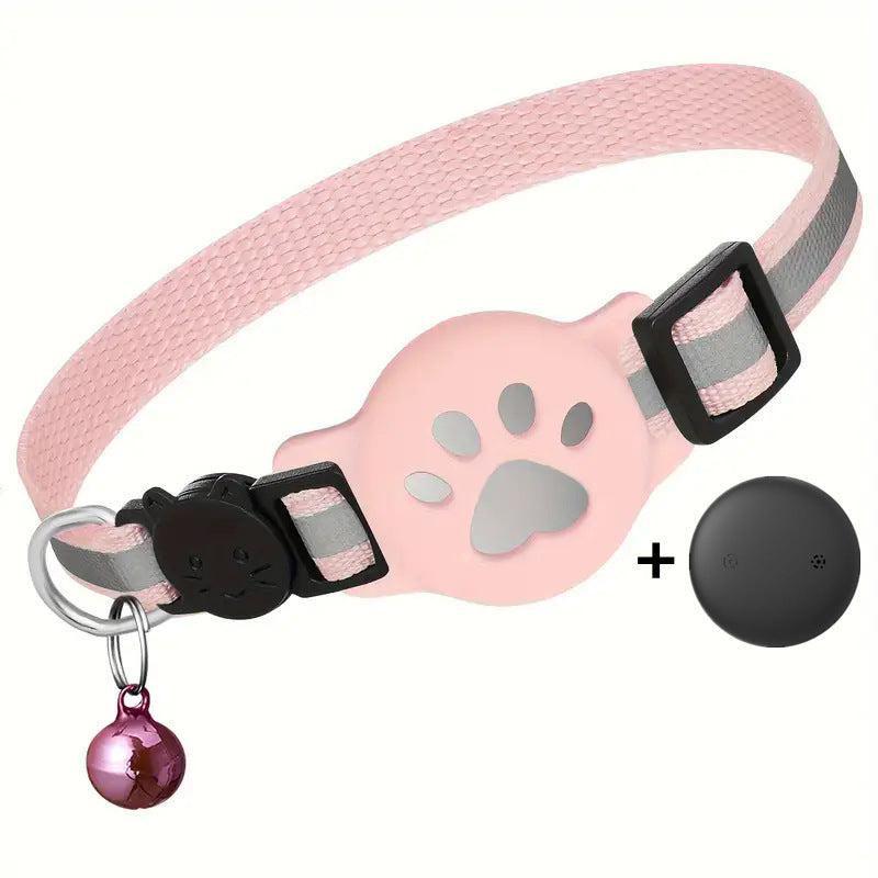 Sainishops™Creative Cartoon Printed Pet Cat Locator Collar