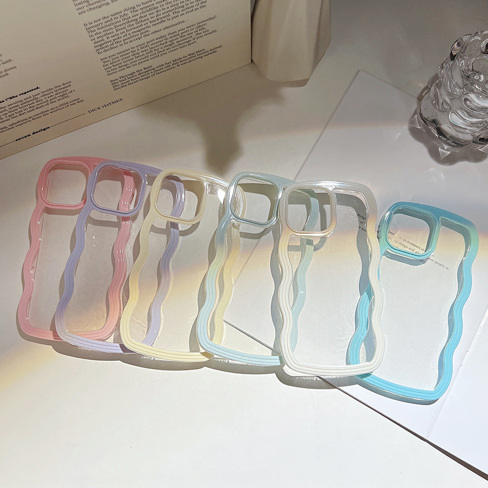 Sainishops™Wave Border Solid Candy Case