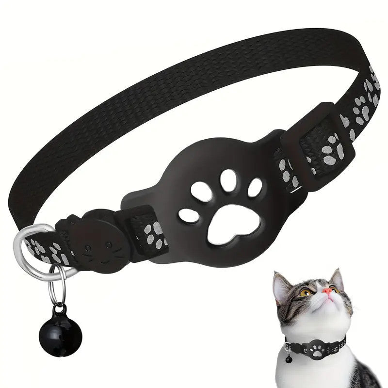Sainishops™Creative Cartoon Printed Pet Cat Locator Collar