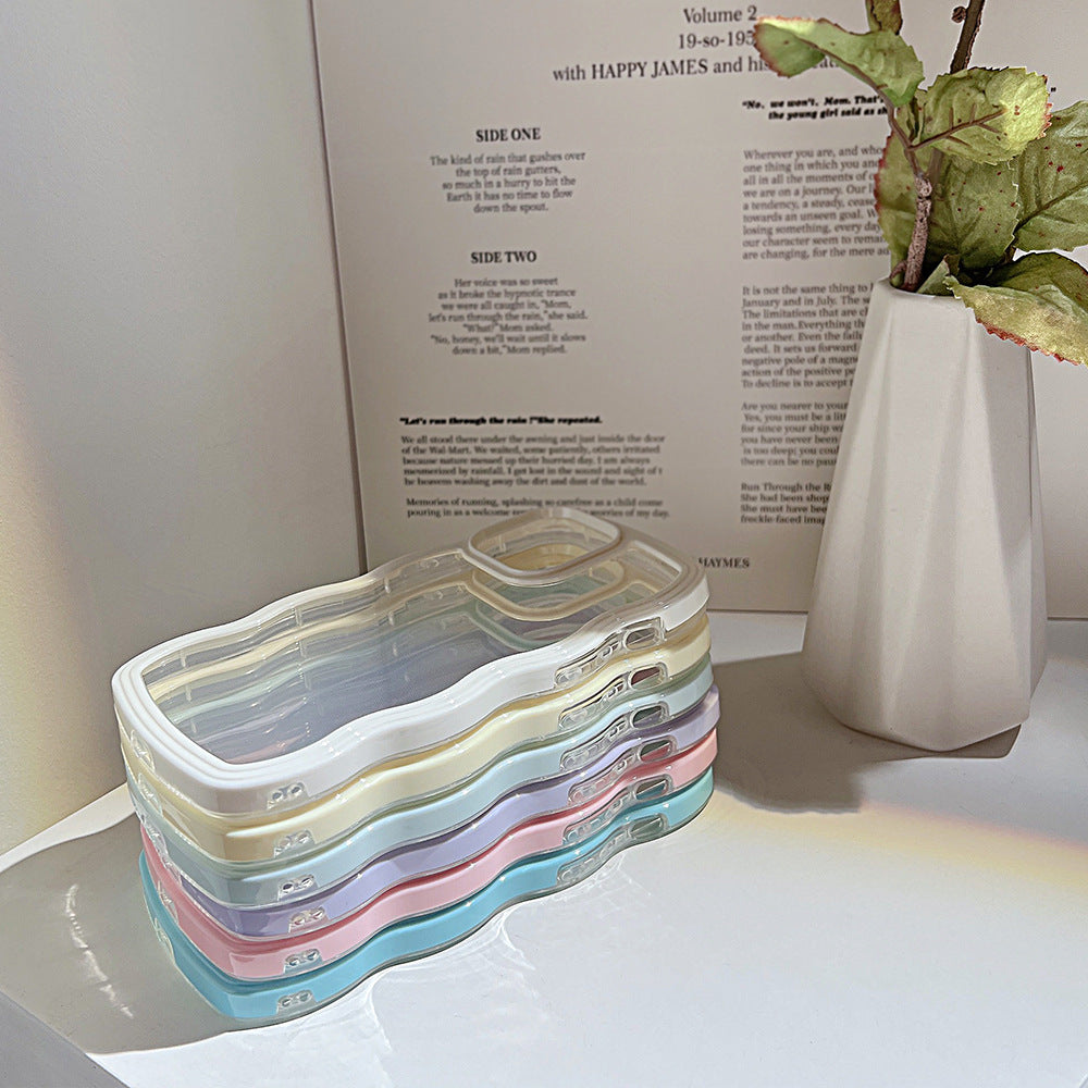 Sainishops™Wave Border Solid Candy Case