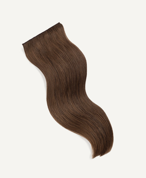 clip-in volumizer light brown.
