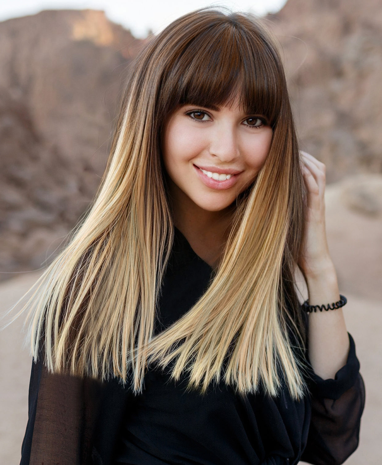 clip-in hair extensions dirty blonde rootmelt.