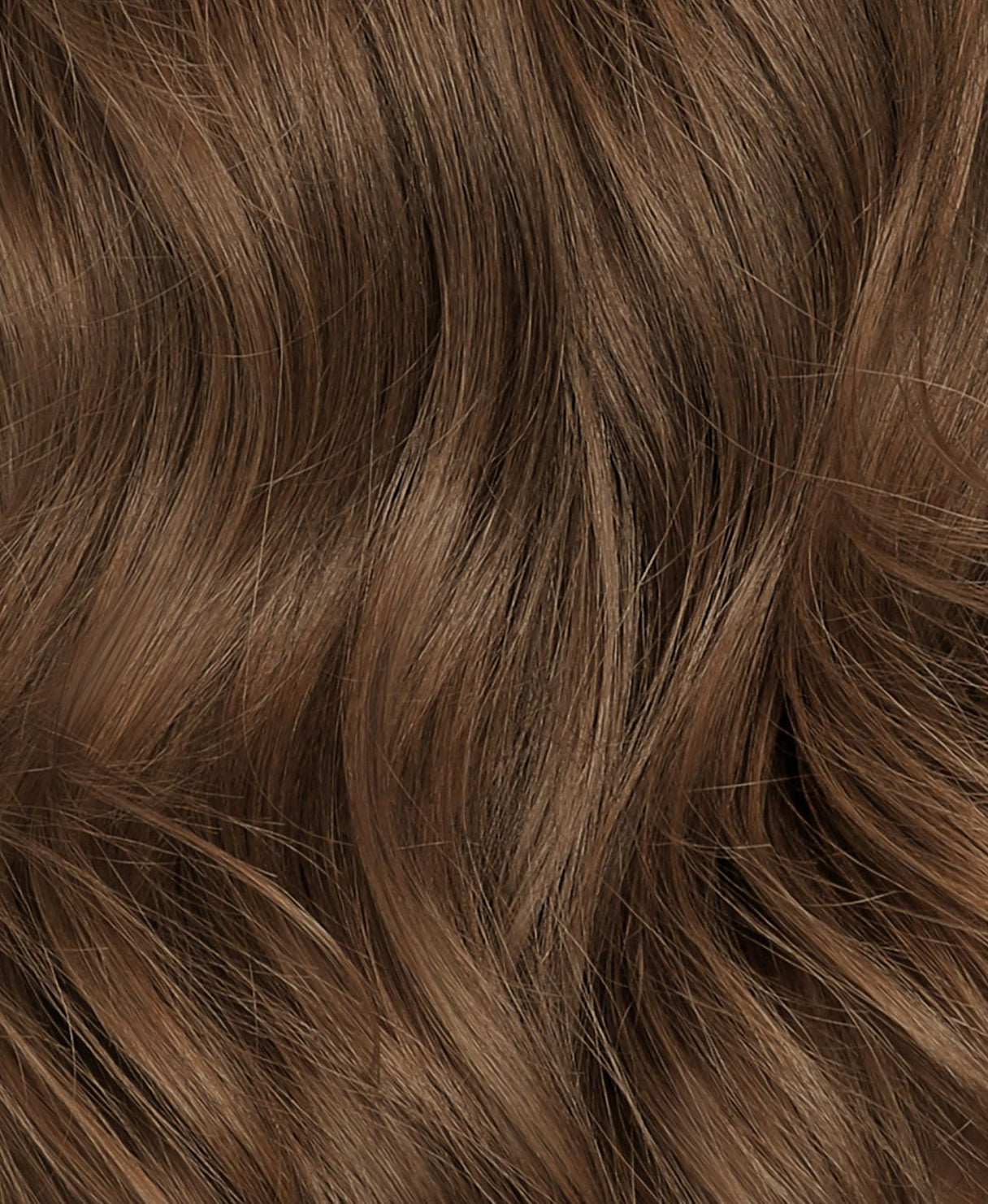 half up/half down #6 light brown.