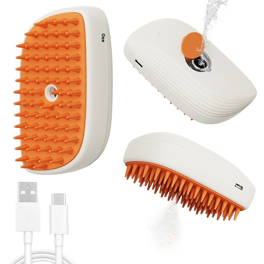 Sainishops™USB Pet Steam Brush Massage Comb