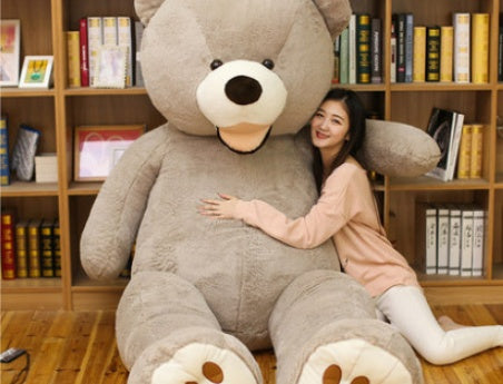 Sainishops™Giant Teddy Bear Plush Toy Huge  Soft Toys  Leather Shell