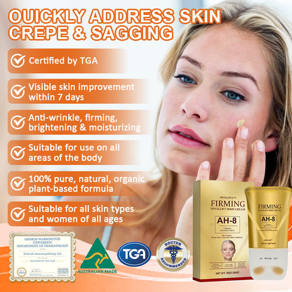 Sainishops™ AH-8 Bee Venom Firming Total-Lift Body Cream Clinically Tested by Dermatologists