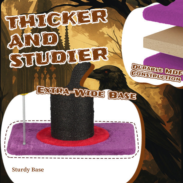 Sainishops™Wizard Hat Cat Scratching Toy