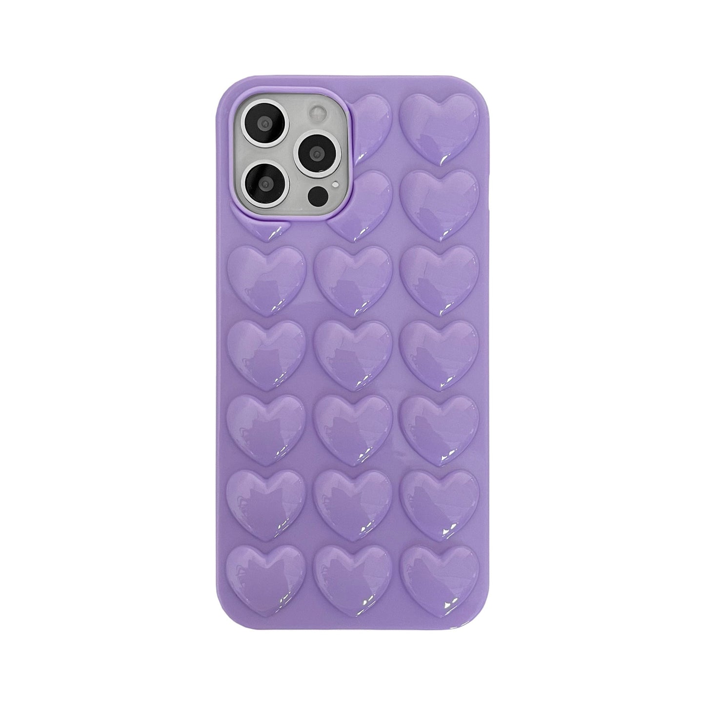 Sainishops™Peach Heart Silicone Phone Case