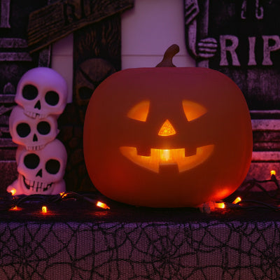 Sainishops™Talking Pumpkin Lantern Christmas Halloween Pumpkin Lantern Projection