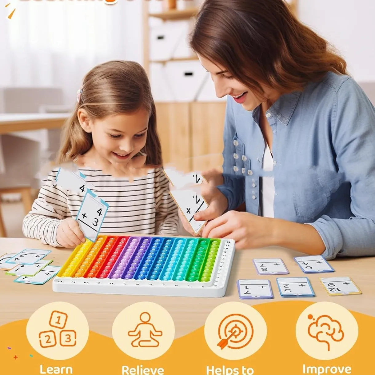 Sainishops™Multiplication And Division Flash Memory Card