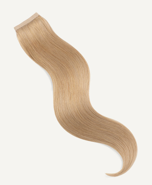 ponytail - honey blonde.