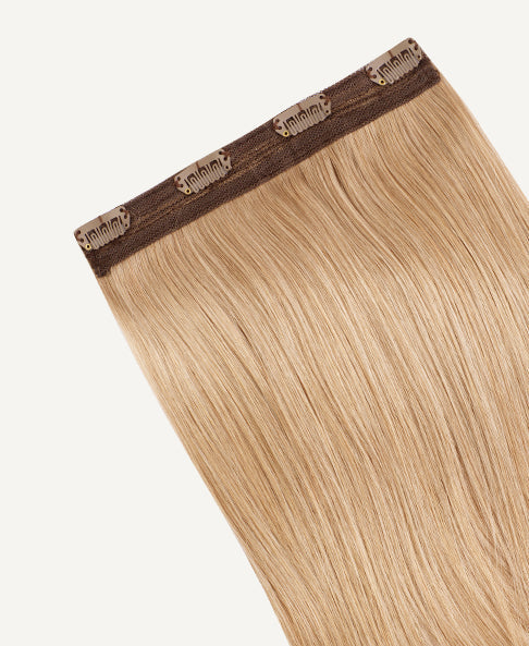 clip-In volumizer honey blonde.