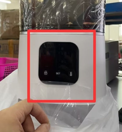 Sainishops™Pet Automatic Feeder Large Capacity Smart Voice Recorder APP Control