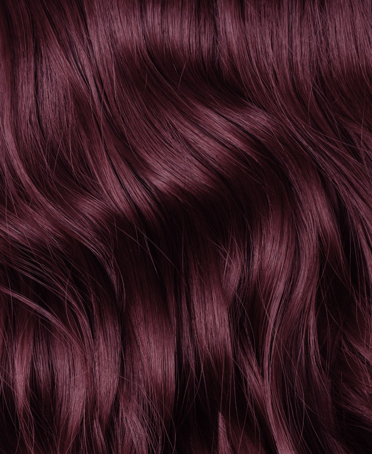 half up/half down #99J cherry red.