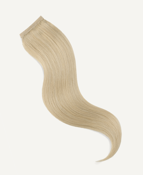 ponytail - light blonde.