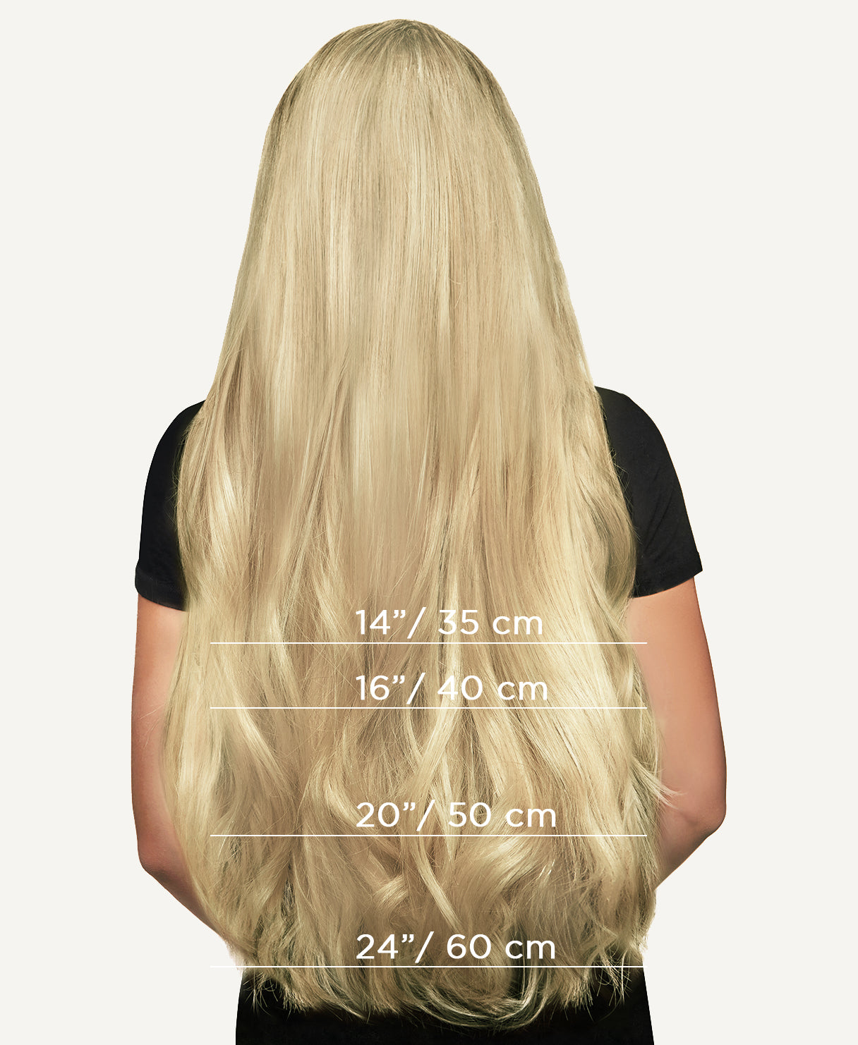 tape-in hair extensions  light blonde.