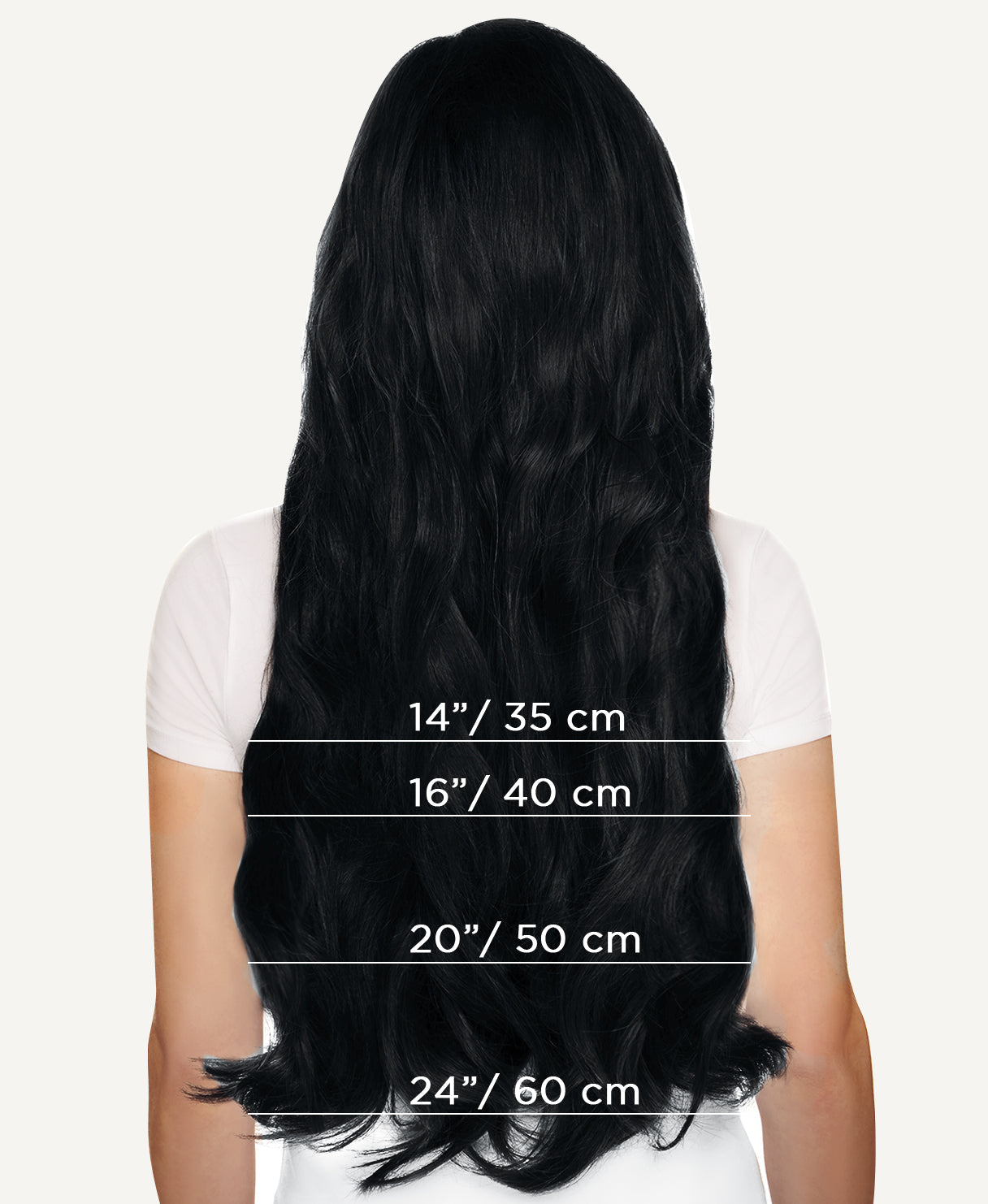 tape-in hair extensions jet black.