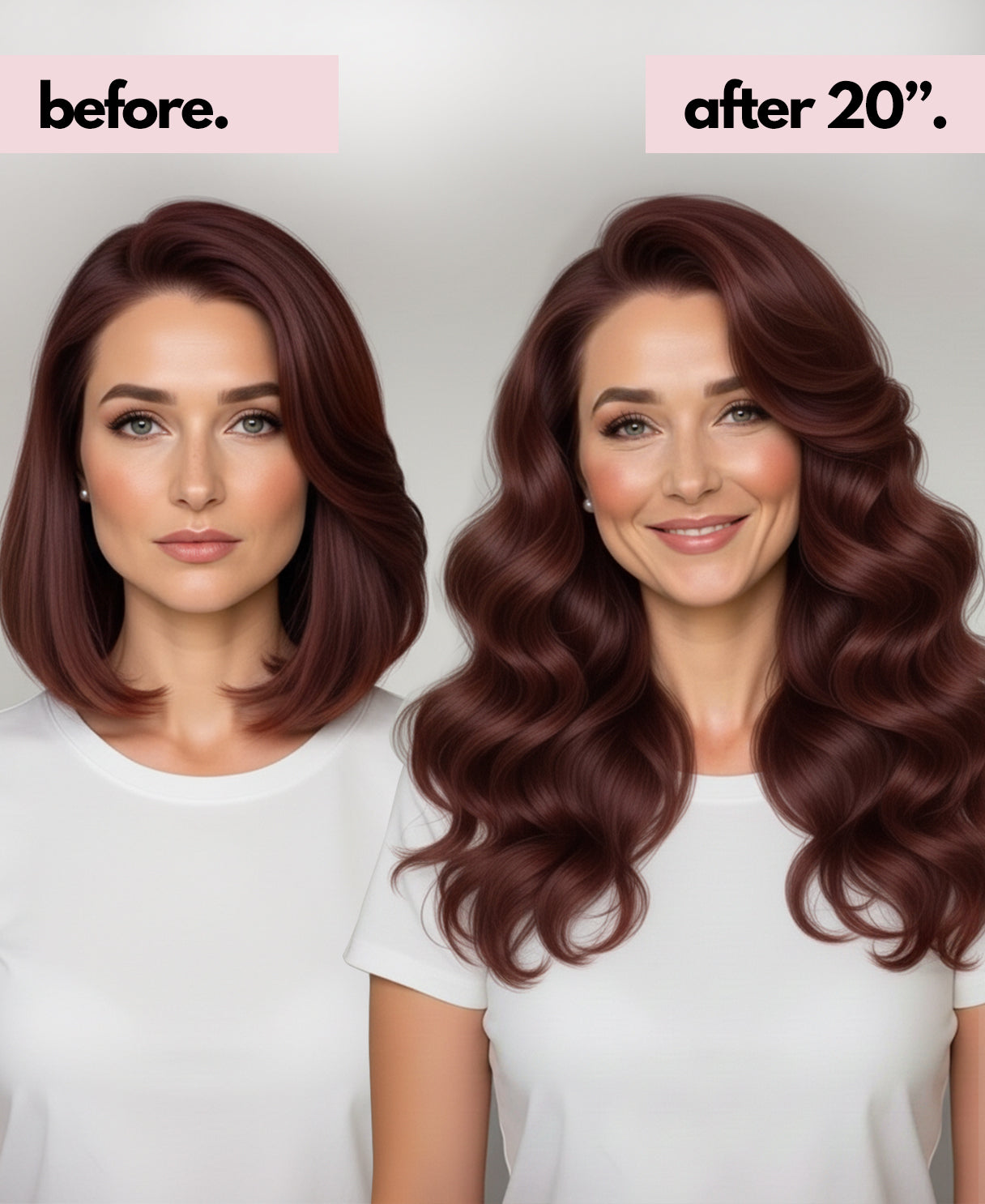 clip-in hair extensions auburn.