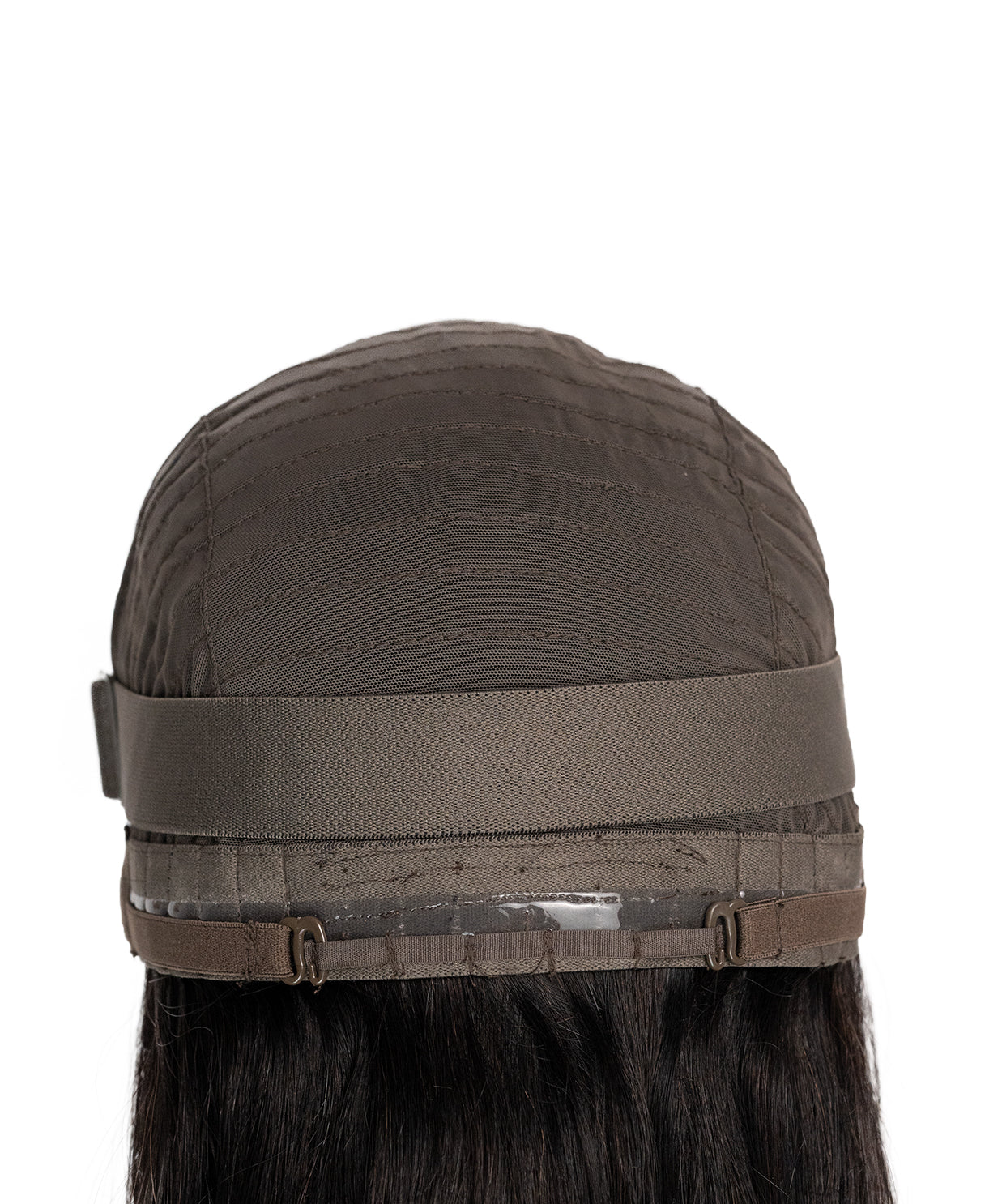 lace front human wig straight 4x4 - 20" natural black.