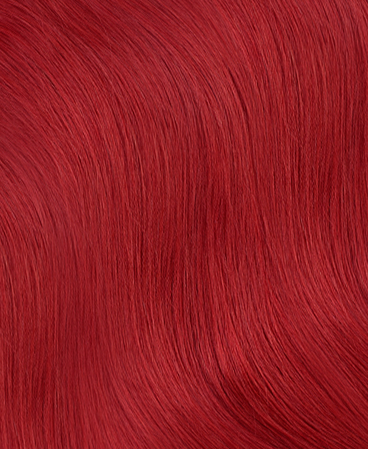 vegan fiber flipped ends ponytail - ruby 17".
