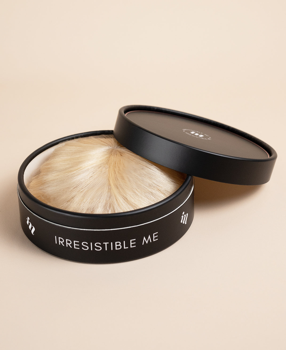 hair topper with bangs 12" light blonde