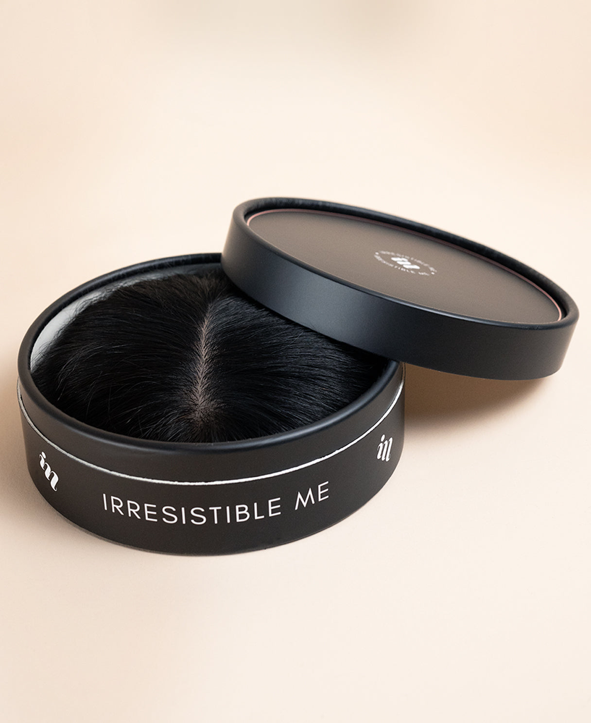 premium hair topper 14" jet black.