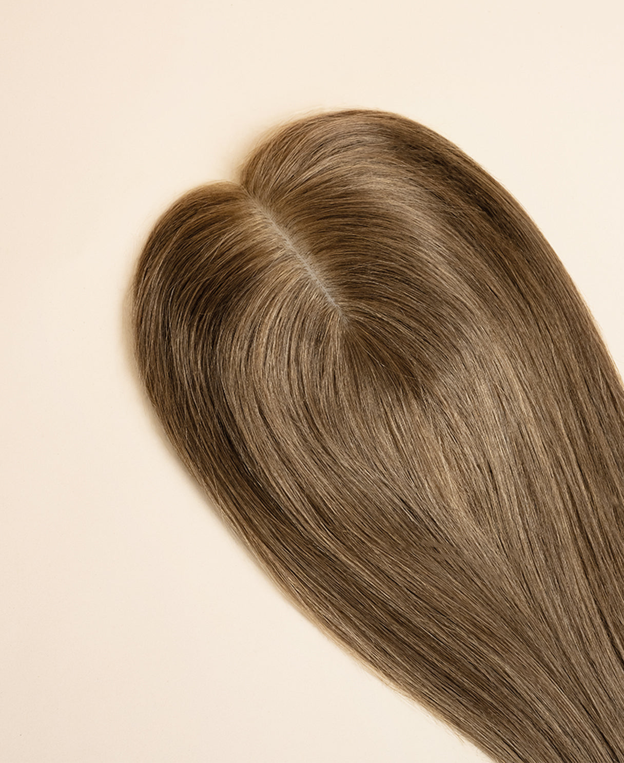 premium hair topper 14" dark blonde.
