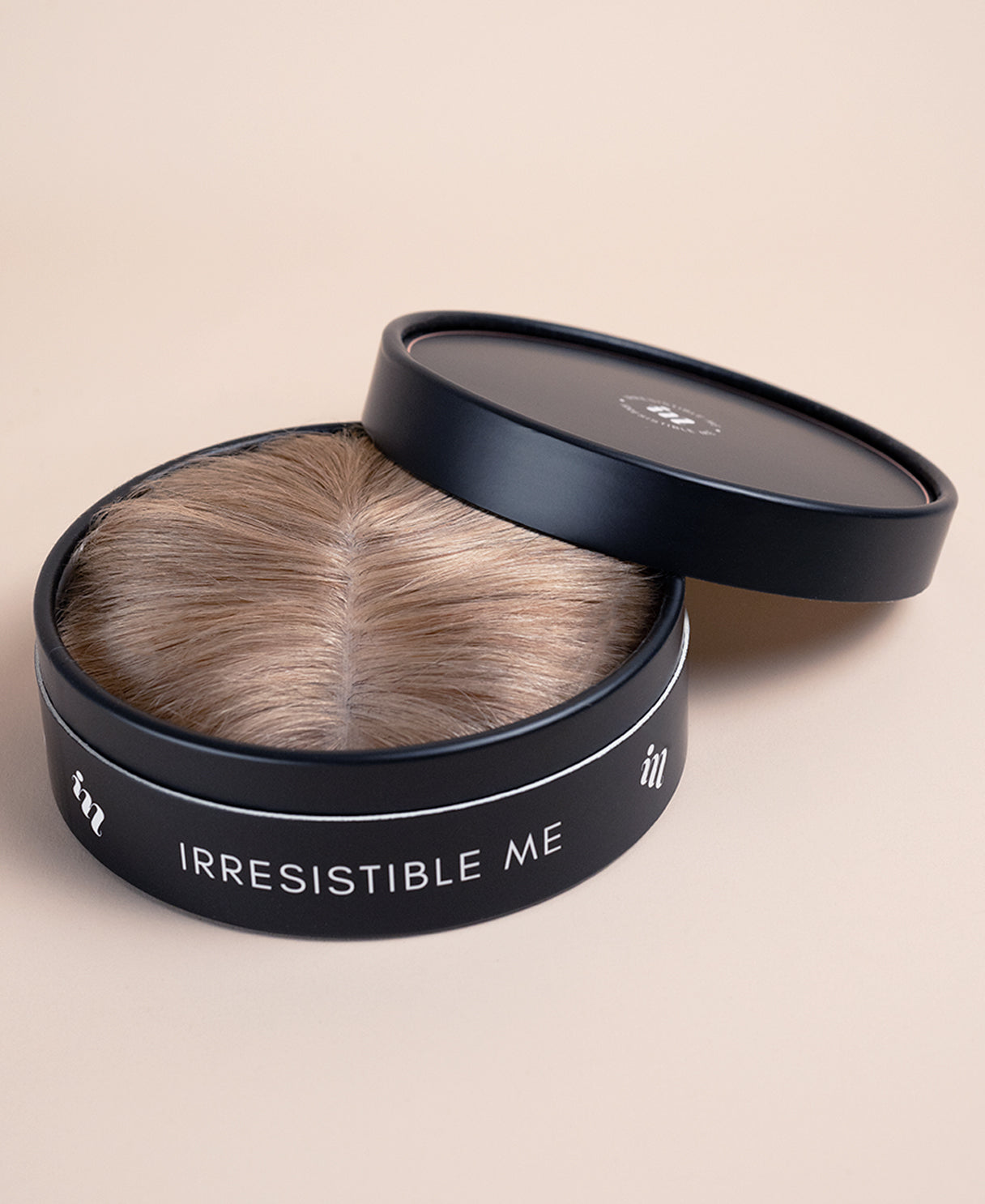 premium hair topper 14" ash blonde.