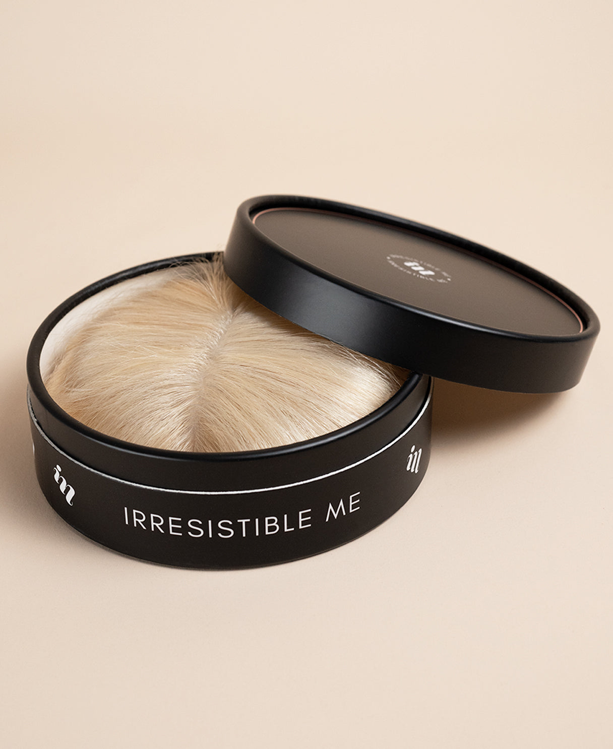 premium hair topper 14" platinum blonde (#60).