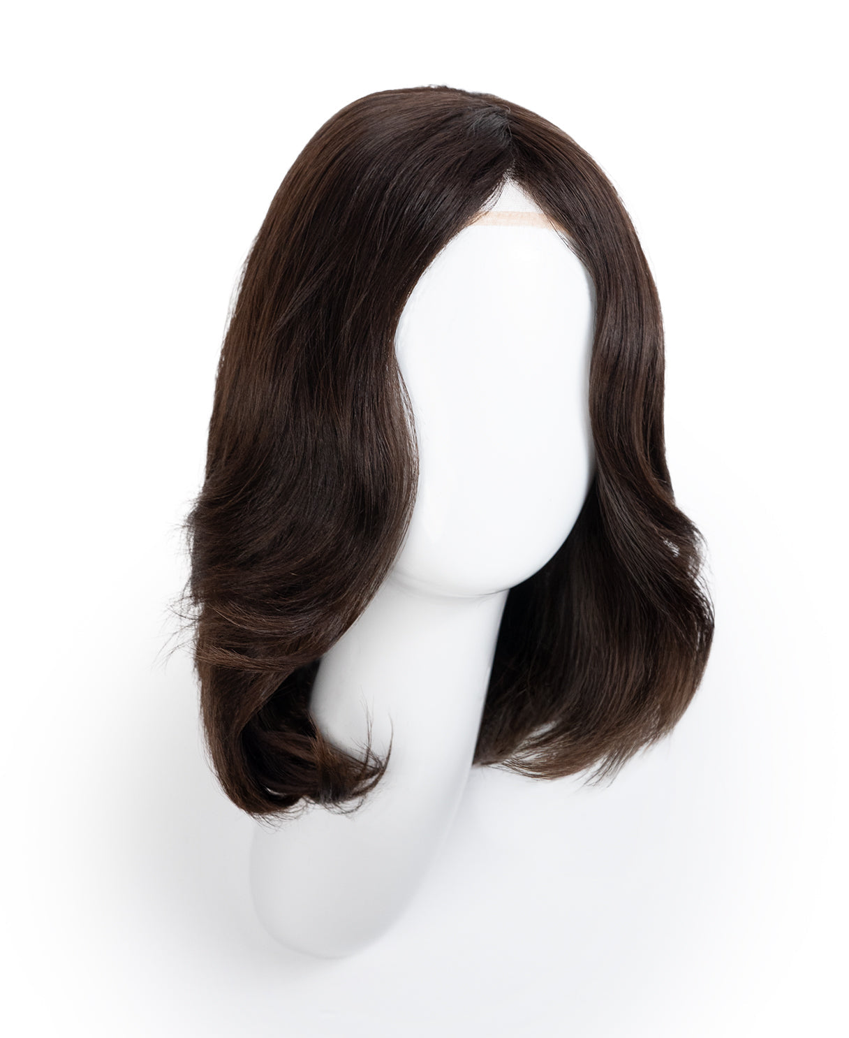 european virgin hair wig - 10" chocolate brown.