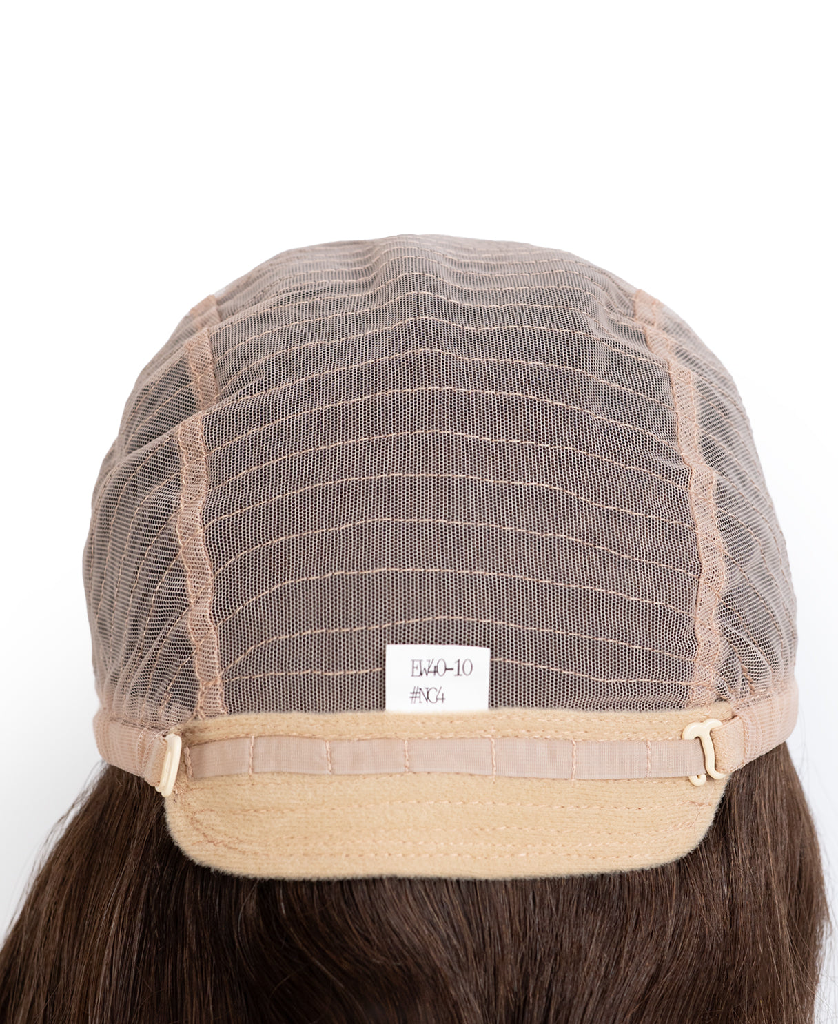 european virgin hair wig - 10" medium brown.