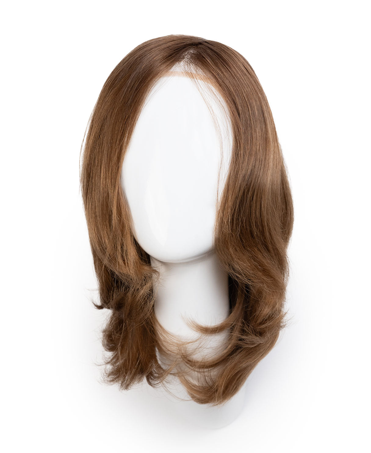 european virgin hair wig - 10" ash brown.