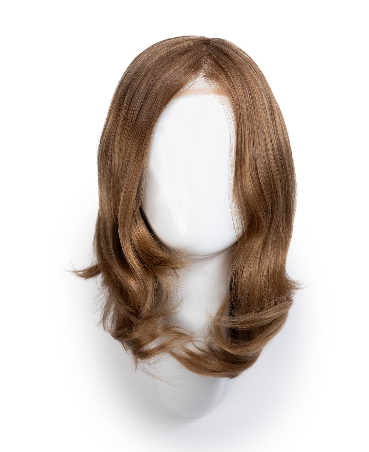 european virgin hair wig - 10" medium blonde.