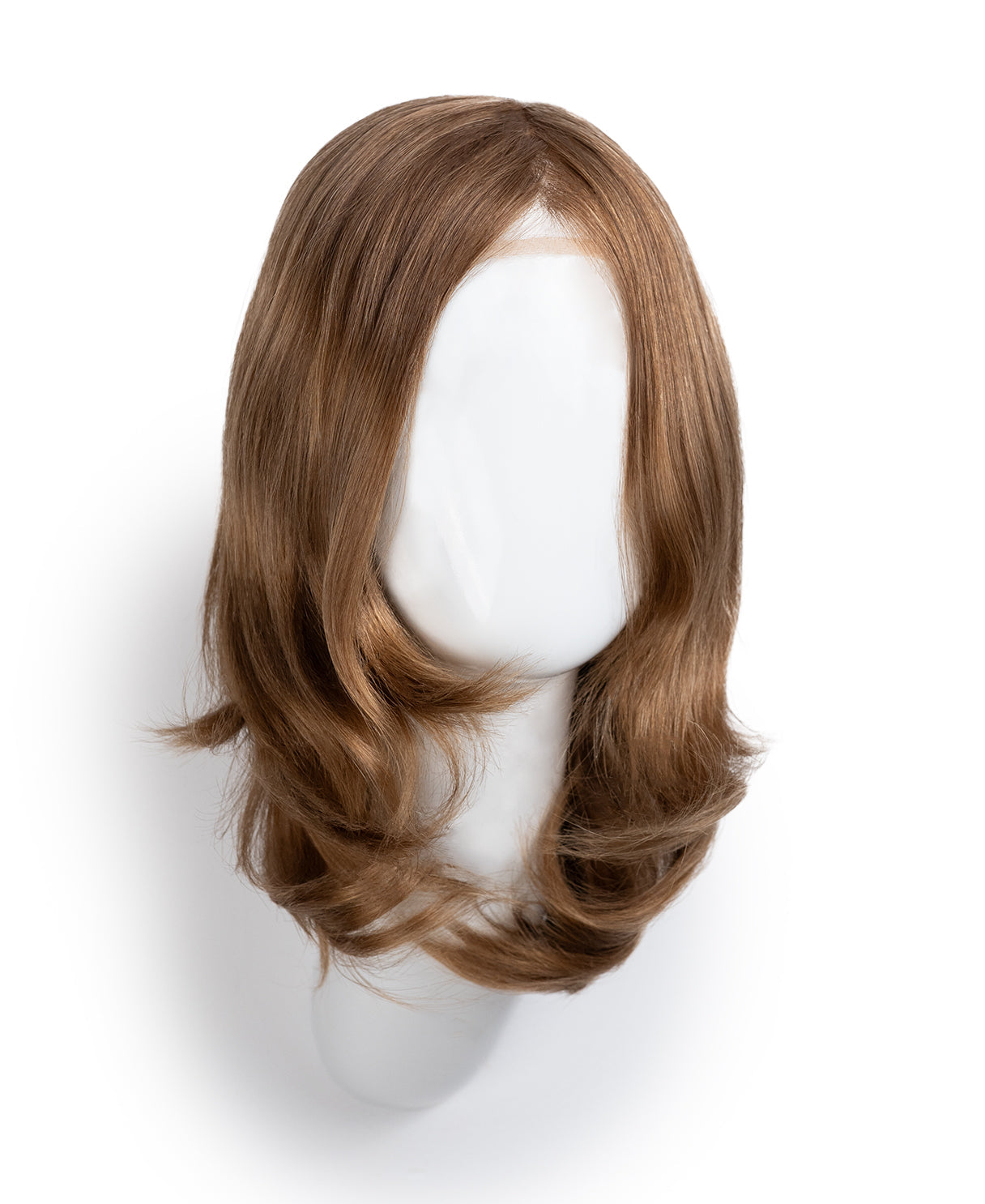 european virgin hair wig - 10" medium blonde.