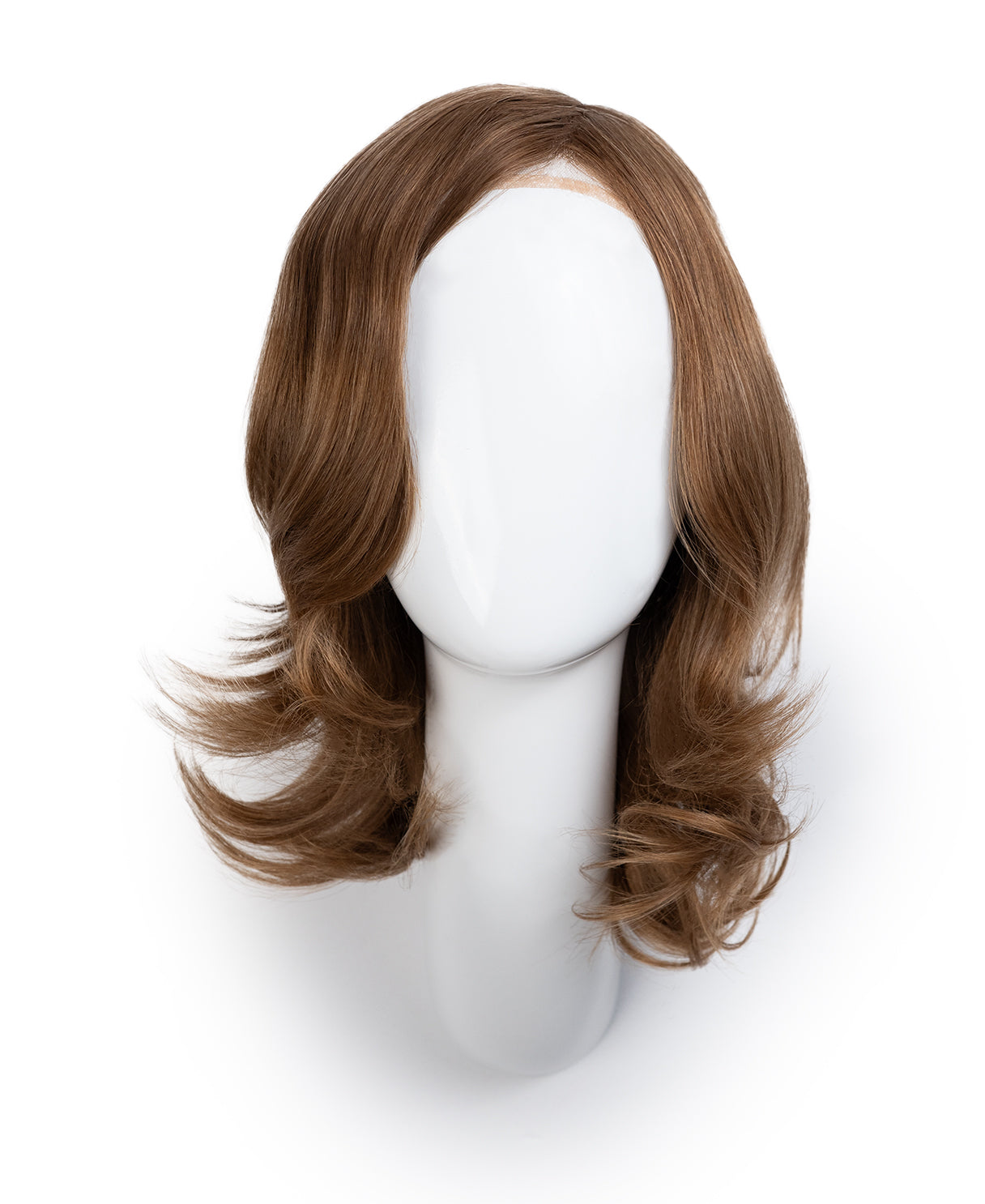 european virgin hair wig - 10" warm blonde.