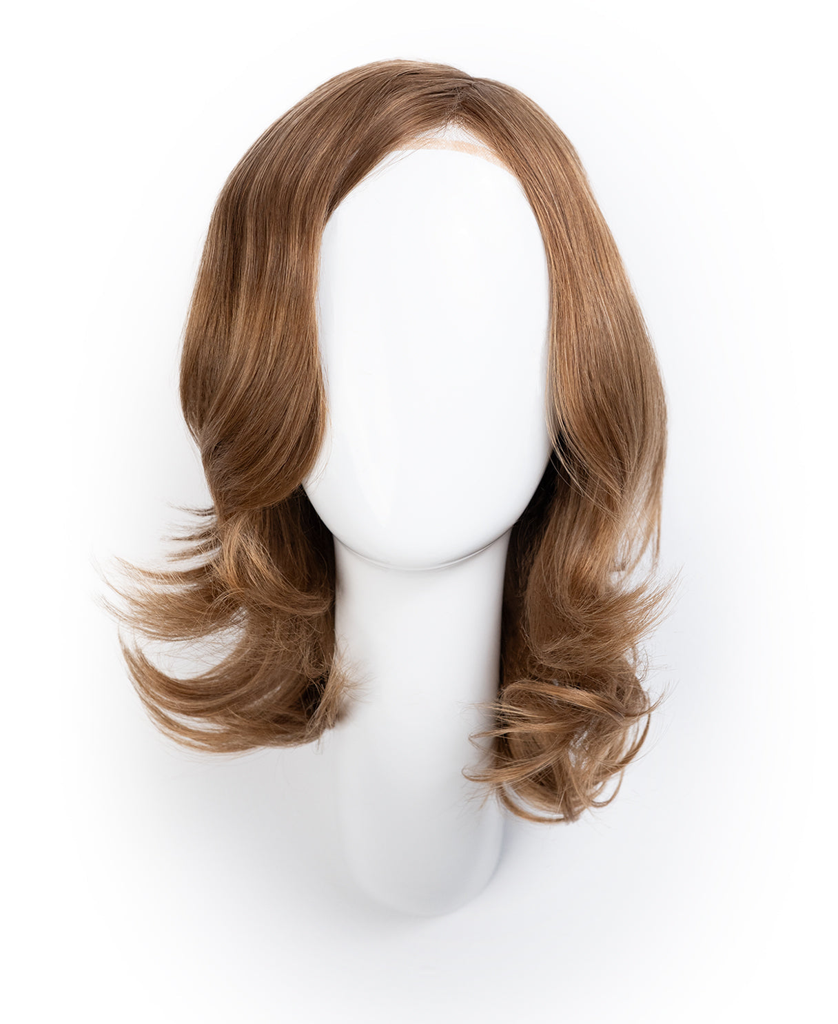 european virgin hair wig - 8" warm blonde.