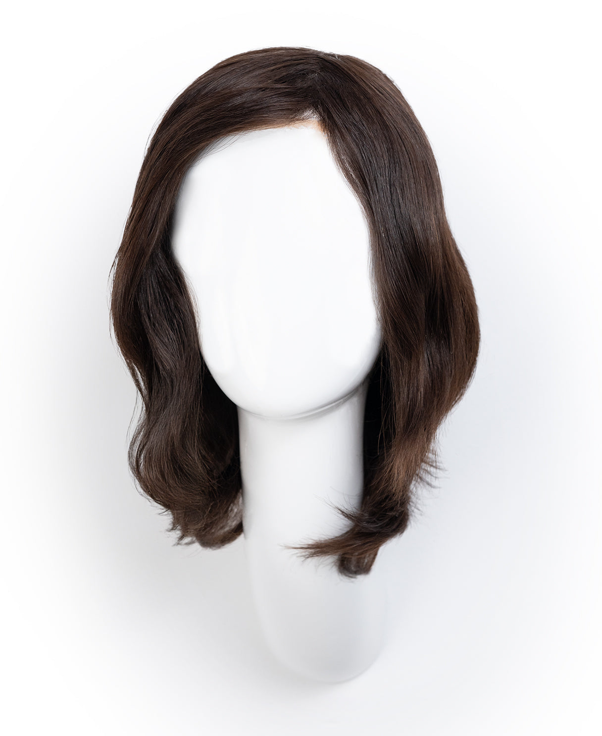 european virgin hair wig - 8" chocolate brown.